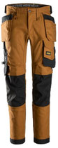 6244 SNICKERS Canvas Stretch Arbeitshose mit Holstertaschen