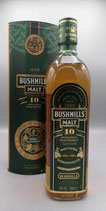 Irland - Bushmills 10 Years - Single Malt Whisky - 0,7l