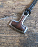 Hammer Pendant, Ti and Desert Ironwood