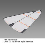 881179 Vela D 75 micron mylar FP - Sail D 75 micron mylar FP - Voile D 75 micron mylar FP