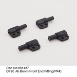 881137 Terminale attacco fiocco (4pz)  - Jib boom front end (4pcs)