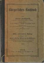 Bürgerliches Kochbuch 1917