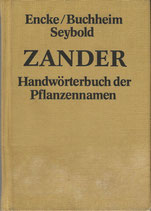 ZANDER Handwörterbuch der Pflanzennamen