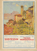 Poststrassen im Südtessin 1937