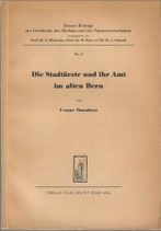Die Stadtärzte und ihr Amt im alten Bern