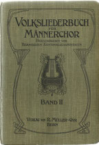 Volksliederbuch für Männerchor 1914