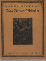 Das Berner Münster 1923