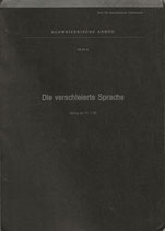 Die verschleierte Sprache