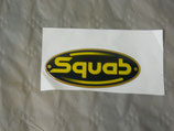Plaque autocollante de garde boue AV PEUGEOT SQUAB              EMPL BOITE SQUAB DU19