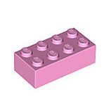 LEGO 3001 | 4520632 BLOQUE 2X4 ROSA PURPURA CLARO