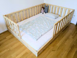 Bodenbett diagonaler Einstieg