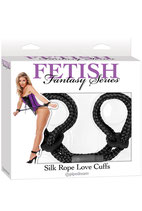 Silk Rope Love Cuffs Black (Ref. 993867-23)