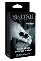 Glass Black Ben Wa Balls