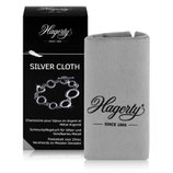 Hagerty silver cloth; geimpregeerde poetsdoek voor zilveren sieraden en zilverwerk.