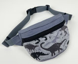Bauchtasche 'Camou Dinos' grau