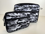 Kulturtasche 'Camouflage' schwarz