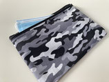 Maskentasche 'Camouflage' schwarz