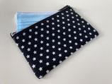 Maskentasche 'Sterne' schwarz