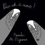 Bande de pigeons