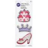 Wilton Ausstecher-Set "Prinzessin" / 3Stk.