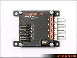 uniLIGHT 4-Kanal PLUS, BLACK.4+
