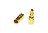 Stecker Gold 3.5mm, inkl. Schrumpfschlauch, 10 Stück