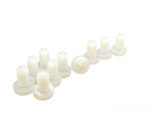 Rundkopfschraube Nylon M4x8mm, 10 Stück