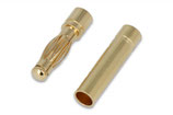 1 Paar Goldkontakt 4mm Lamelle SLS