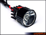 22mm ECO-Scheinwerfer mit Linse, 8W, T-FUSE