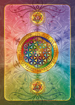 Flower of Life Postcard