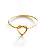 heart RING gold