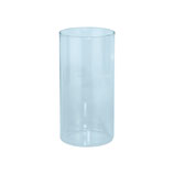 Laternenglas weiß Laternenschutzbecher H15D7RO