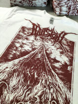 Shirt "Under Fallen Skies" - White (Red)