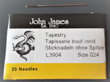 Sticknadel John James Nr. 24 ohne Spitze