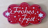 Knopf Frohes Fest