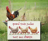 Rigeade - Quand trois poules