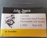 Sticknadel John James Nr. 26 mit Spitze