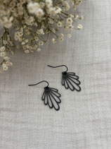 Black flowery