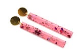 Long pink foil bar