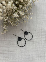 Double circle black