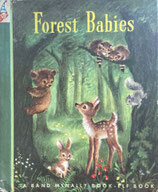 Forest Babies　Elizabeth Webbe     A Rand McNally Elf Book　エリザベス・ウェブ