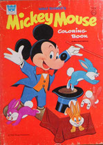 Walt Disney Micker Mouse Coloring Book Authorized Edition　ミッキーマウス　カラーリングブック