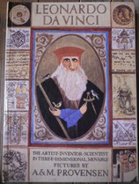 Leonardo Da Vinci　Alice ＆ Martin Provensen　　 Pop-up Book　ダヴィンチ　プロヴェンセン