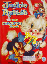 Jackie The Rabbit His Coloring Book  MERRILL 2531