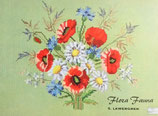 Flora Fauna    スウェーデンのクロスステッチ　草花と動物