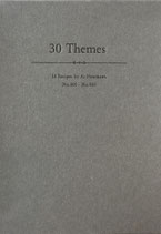 30 Themes　10 recipes by Ai Hosokawa 30 volumes set　細川亜衣