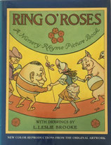 RING O'ROSES　Nursery Rhyme Picture Book　レスリー・ブルック clarion books版