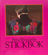 Stickbok　Brita Wassdahls sticka från siffror - brodera med maskstygn　スウェーデン手芸書