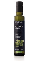 Extra natives Olivenöl mit Basilikum 250 ml  Mindesthaltbarkeit: 30.11.2024