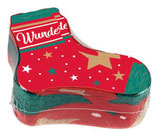 moses Kuschel-Zaubersocken Winterwunder weiß/rot